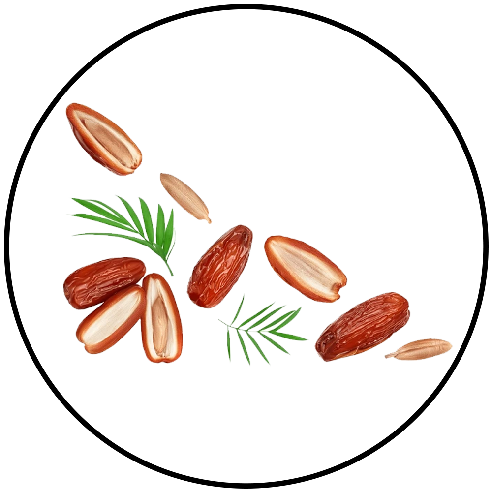 date seeds hair butter